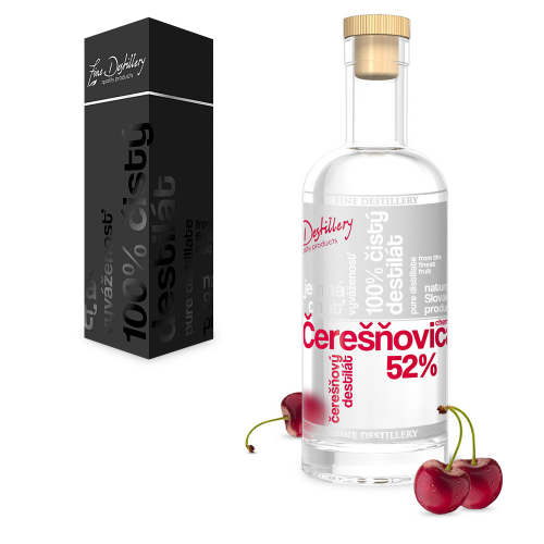Fine Destillery Čerešňovica exclusive 52% 0,5l