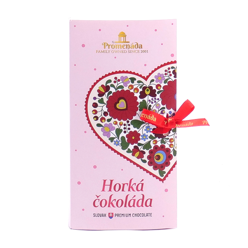 Horká čokoláda Slovenské srdce 54% 100g