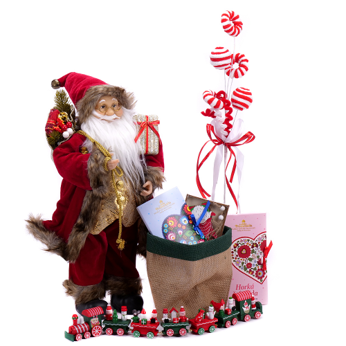 Dárkový set Mikuláš a vánoční stromky