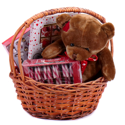 Dárkový proutěný košík Carla z lásky