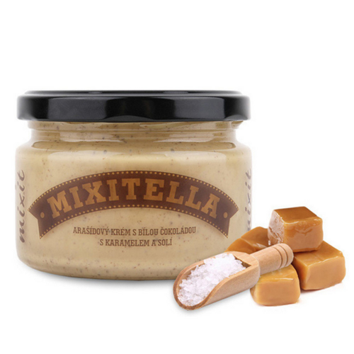 Mixitella - Arašídy se slaným karamelem 250g