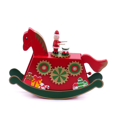 Hracia skrinka L12 koník 24x5x17cm drevo