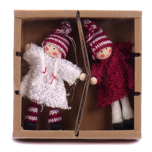 Figurka vianočná x2 L155 mix balenie