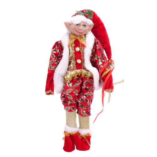 Postavička vianočná L172 43cm látková