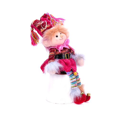 Postavička vianočná L62 38cm látková 